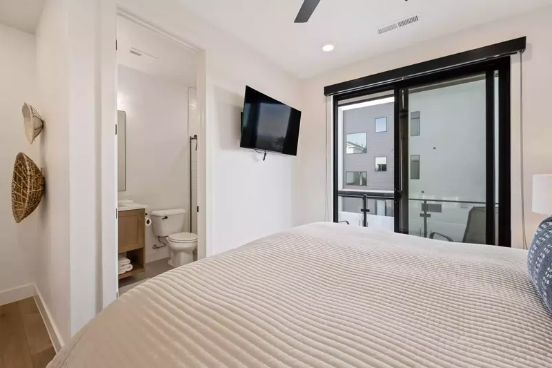 King Bedroom with Attached Bath
