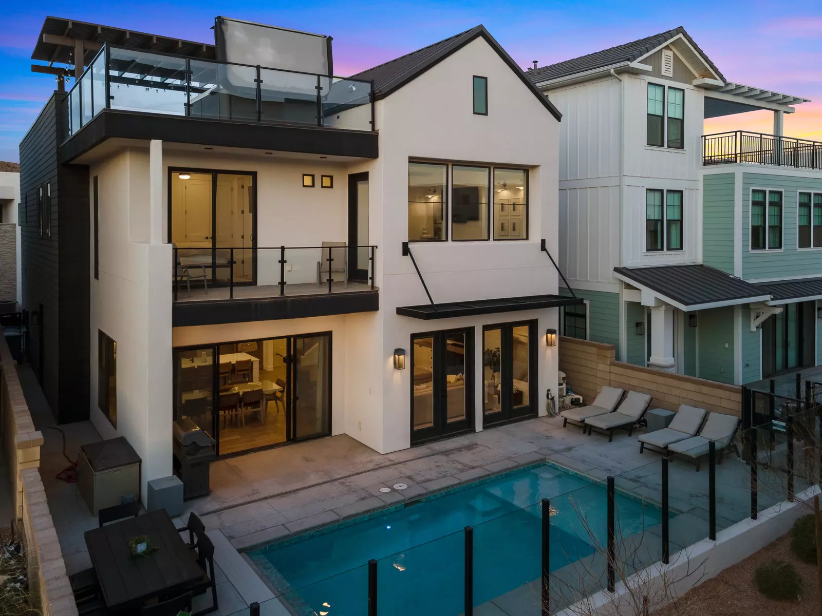 Private Pool Exterior View