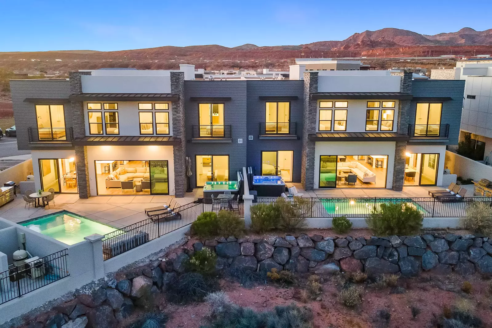 Overview of Back Yards