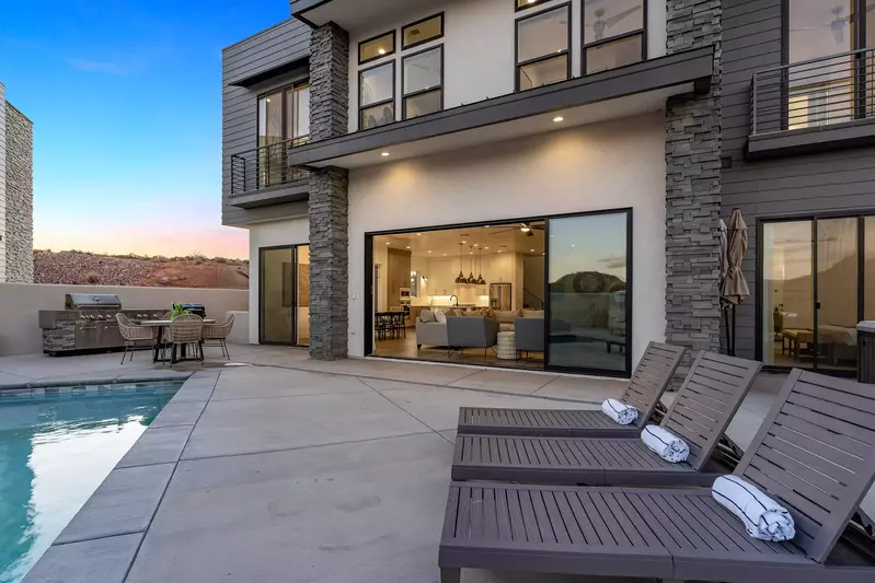 Outside Lounge Area Near Pool