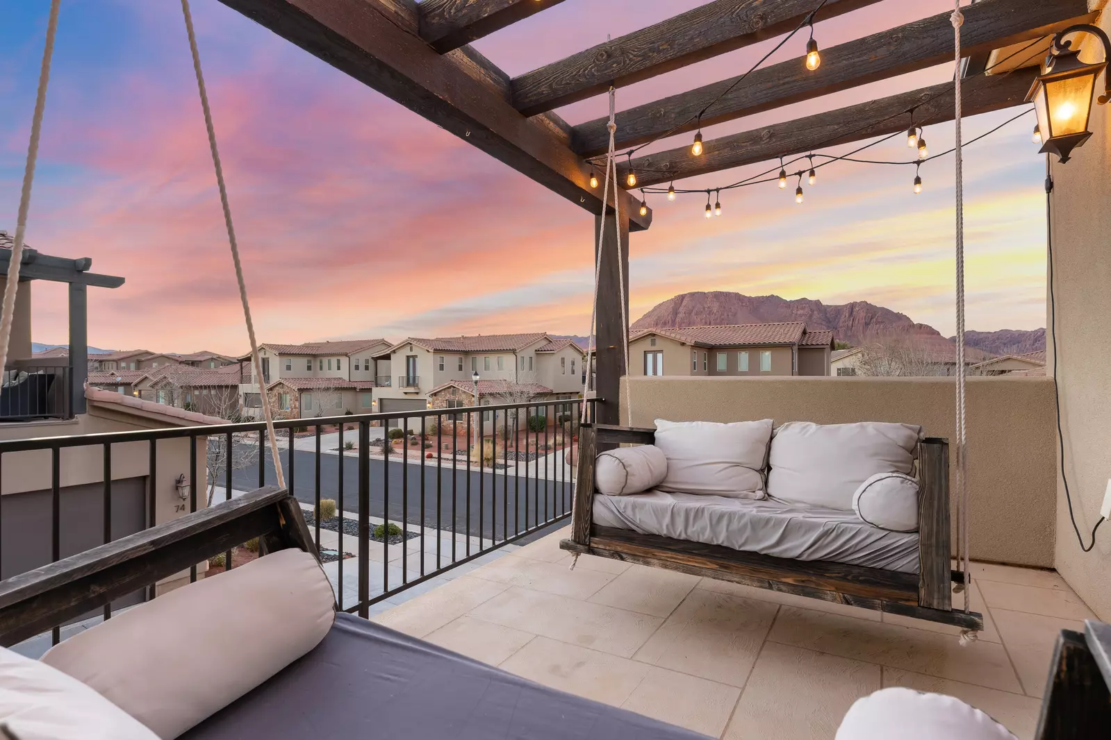 Upper Patio Swing