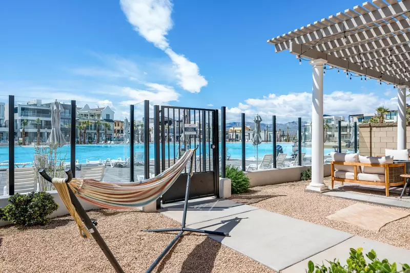 Hammock on Private Patio