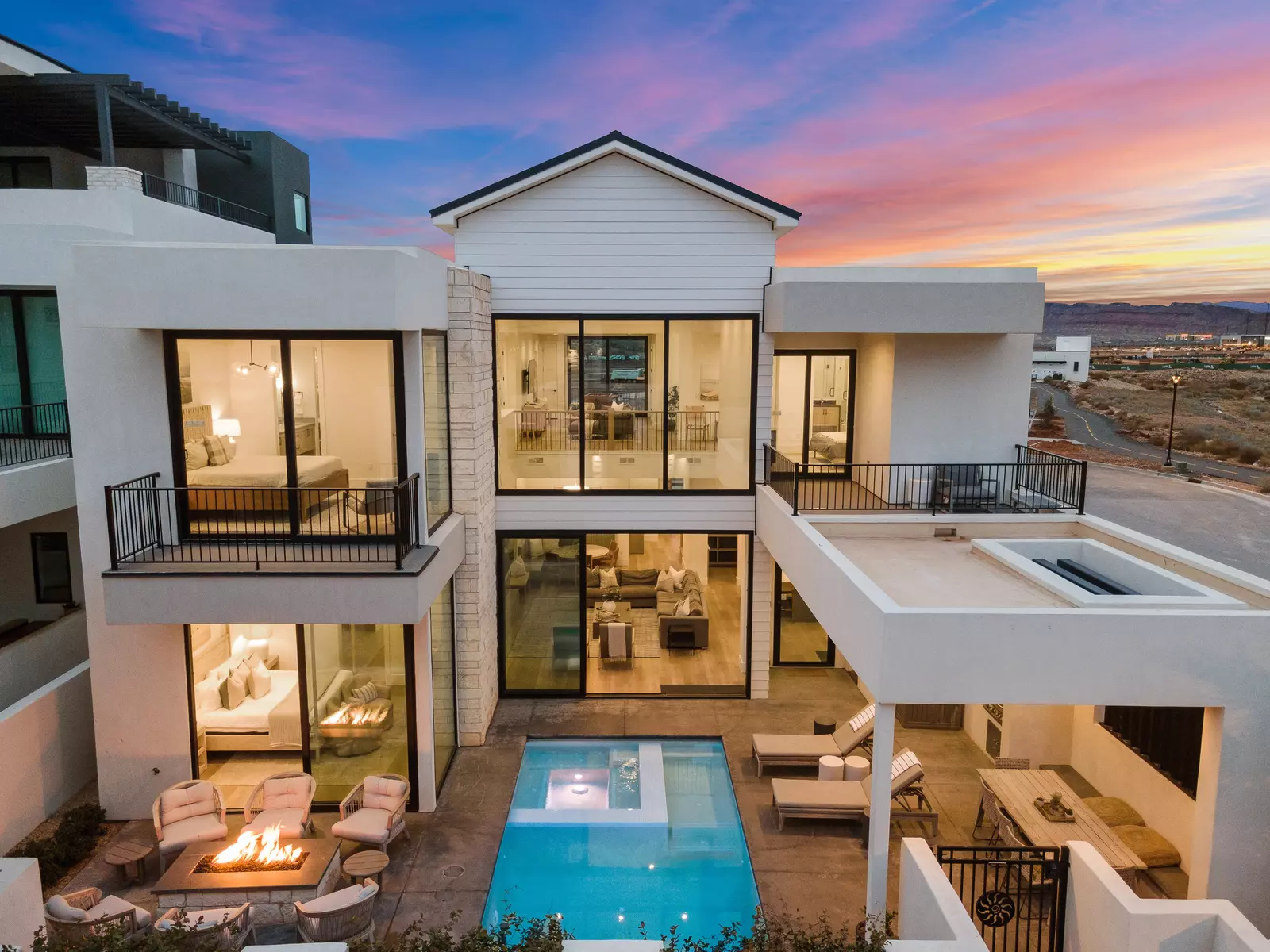 Exterior with Private Pool and Hot Tub