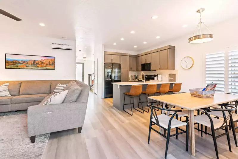 Kitchen and Dining Area