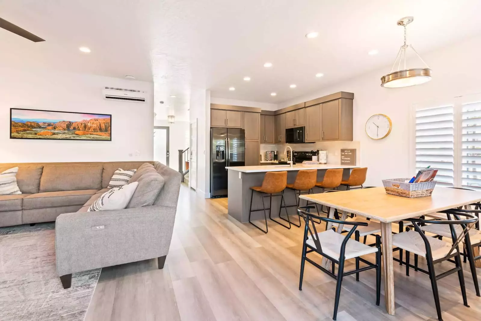 Kitchen and Dining Area