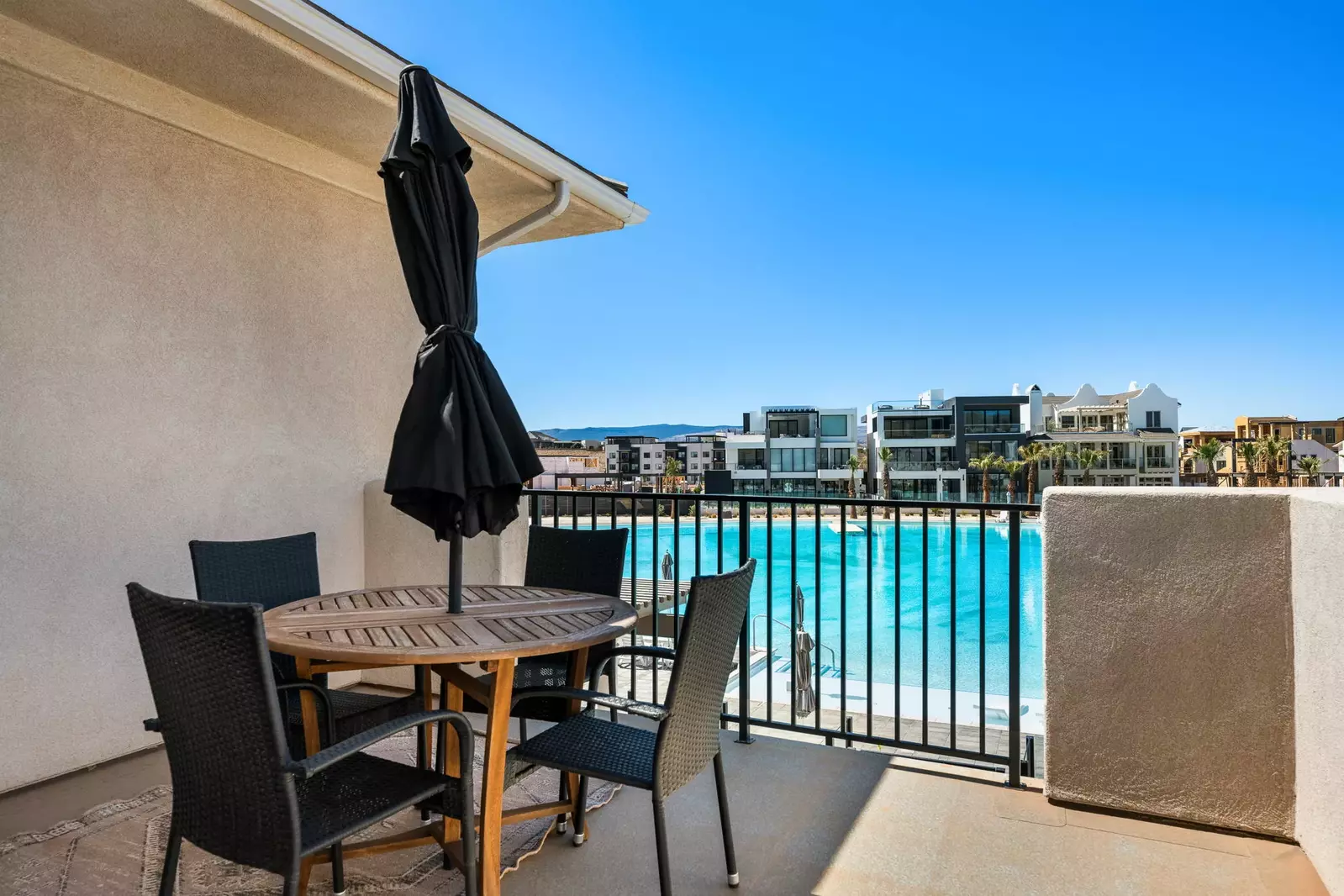 2nd Floor Patio Seating and Great Views