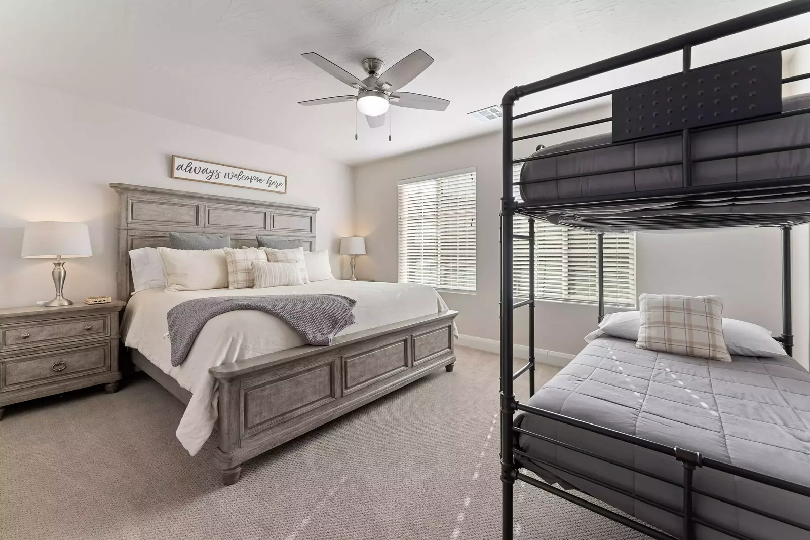 King and Twin / Twin Bunk Room ll