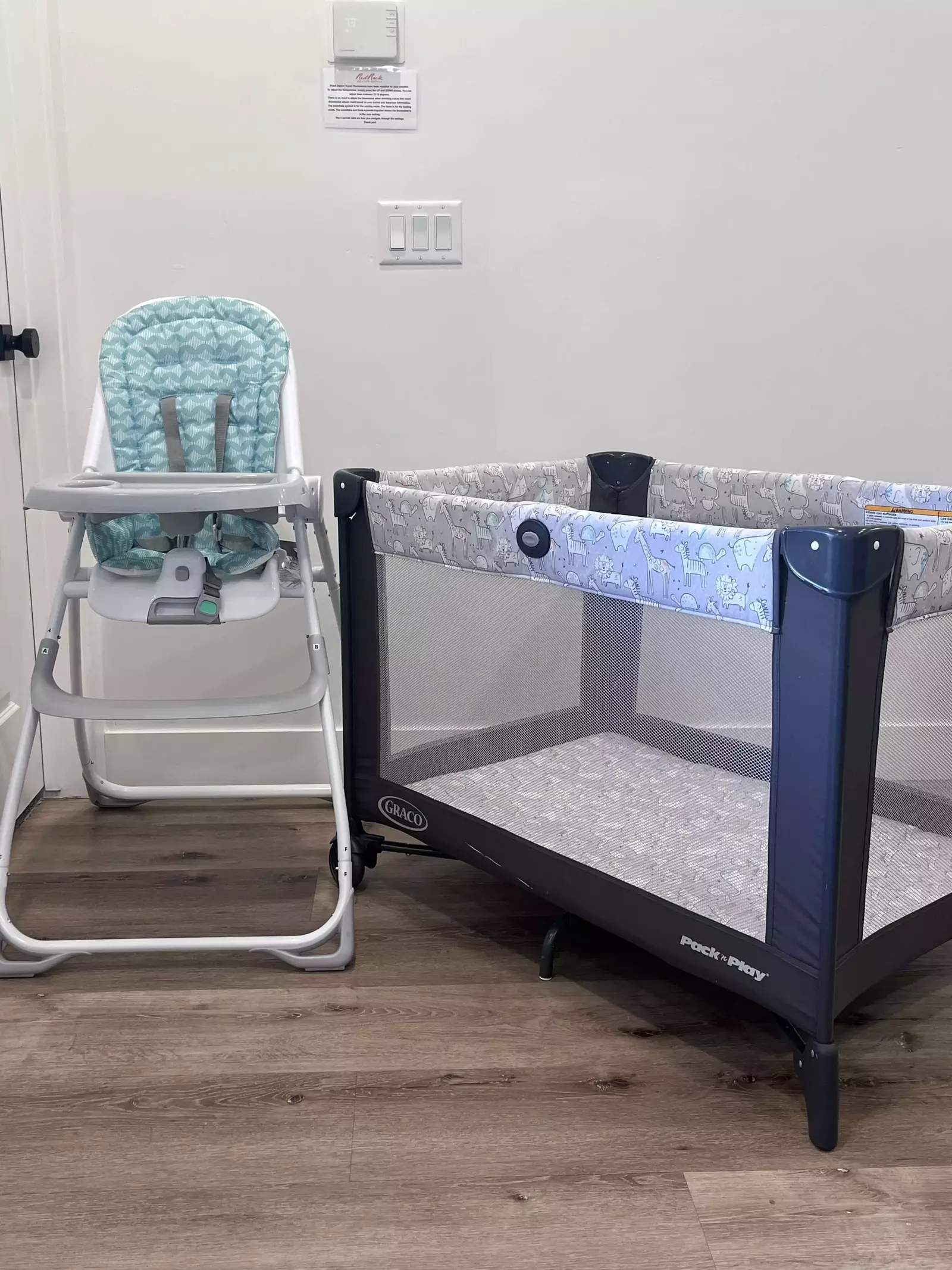 Highchair, Playpen