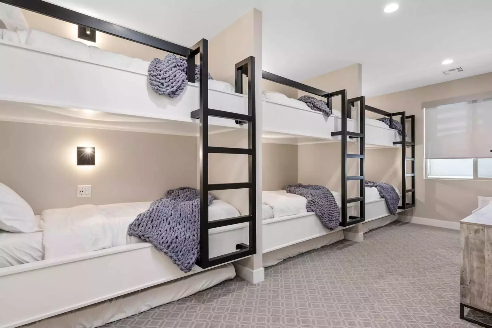 3T/T w/3T Trundles,Toddler Bed (M) Bunk Room