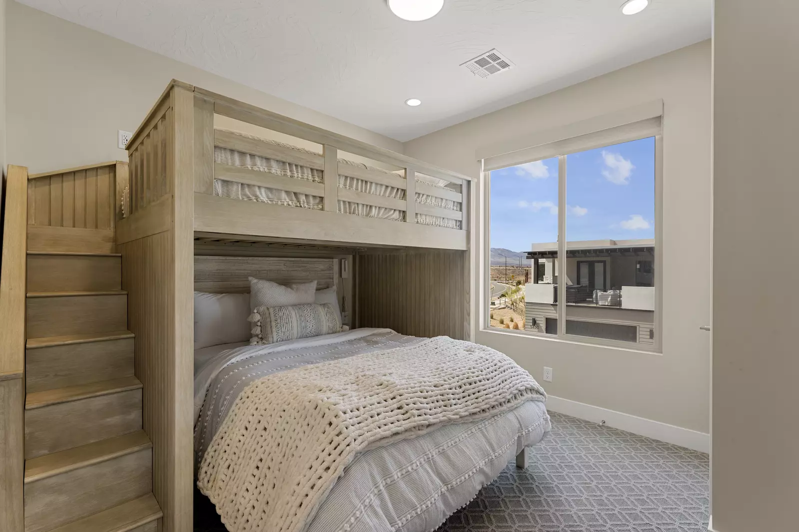 Twin over Queen Bunkbed