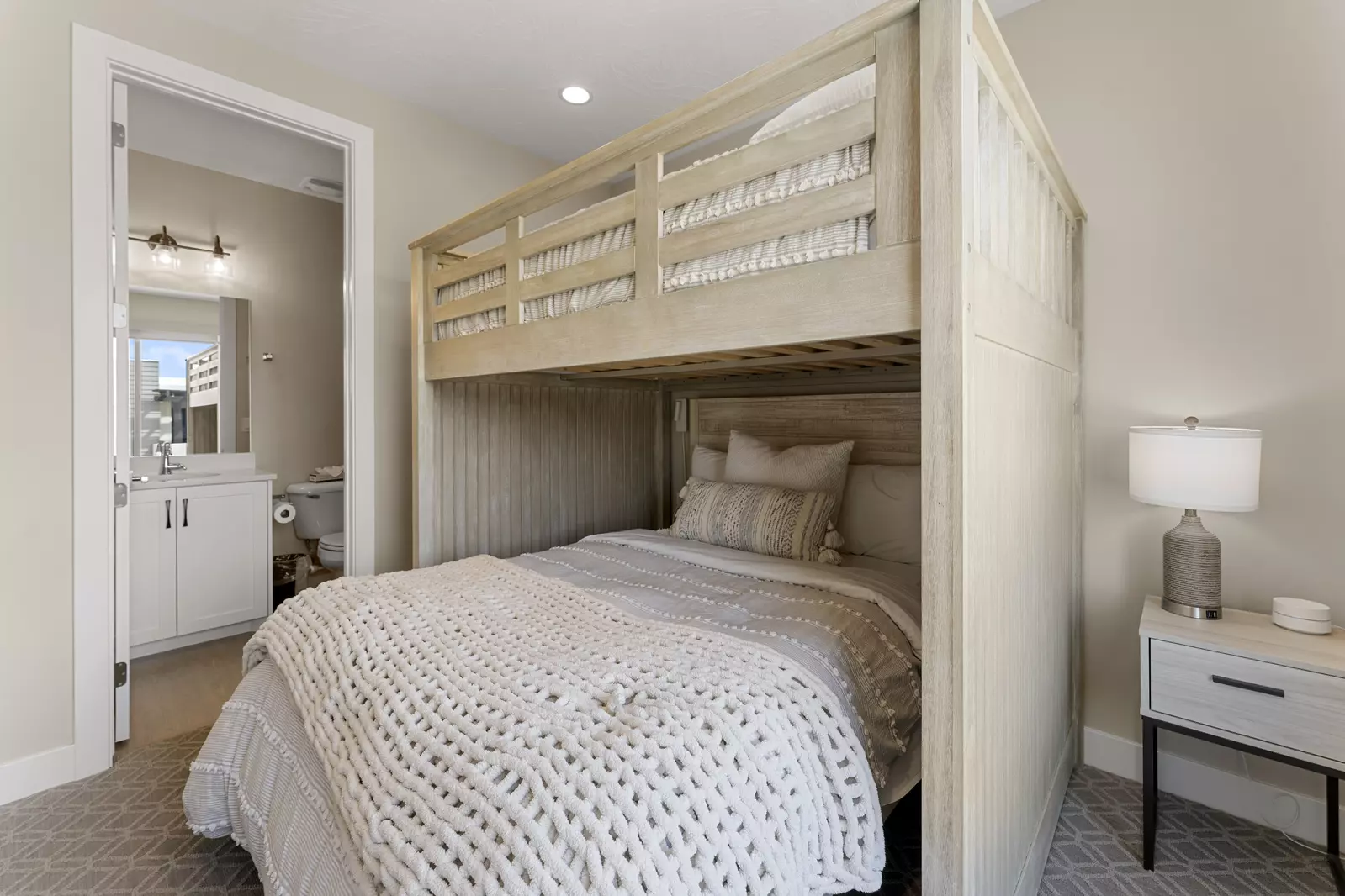 Twin over Queen Bunkbed