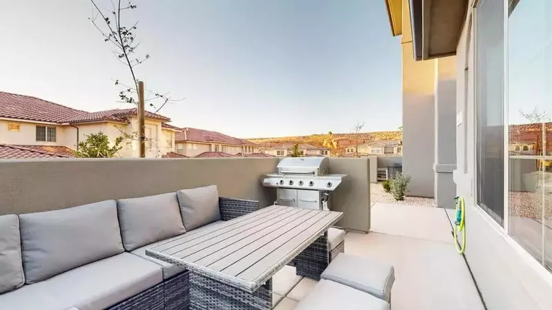 Patio Lounge Area