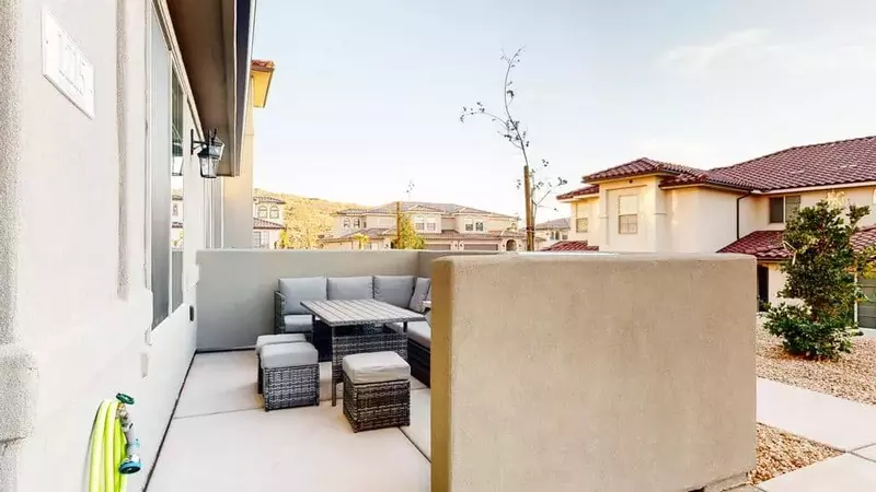 Patio Lounge Area