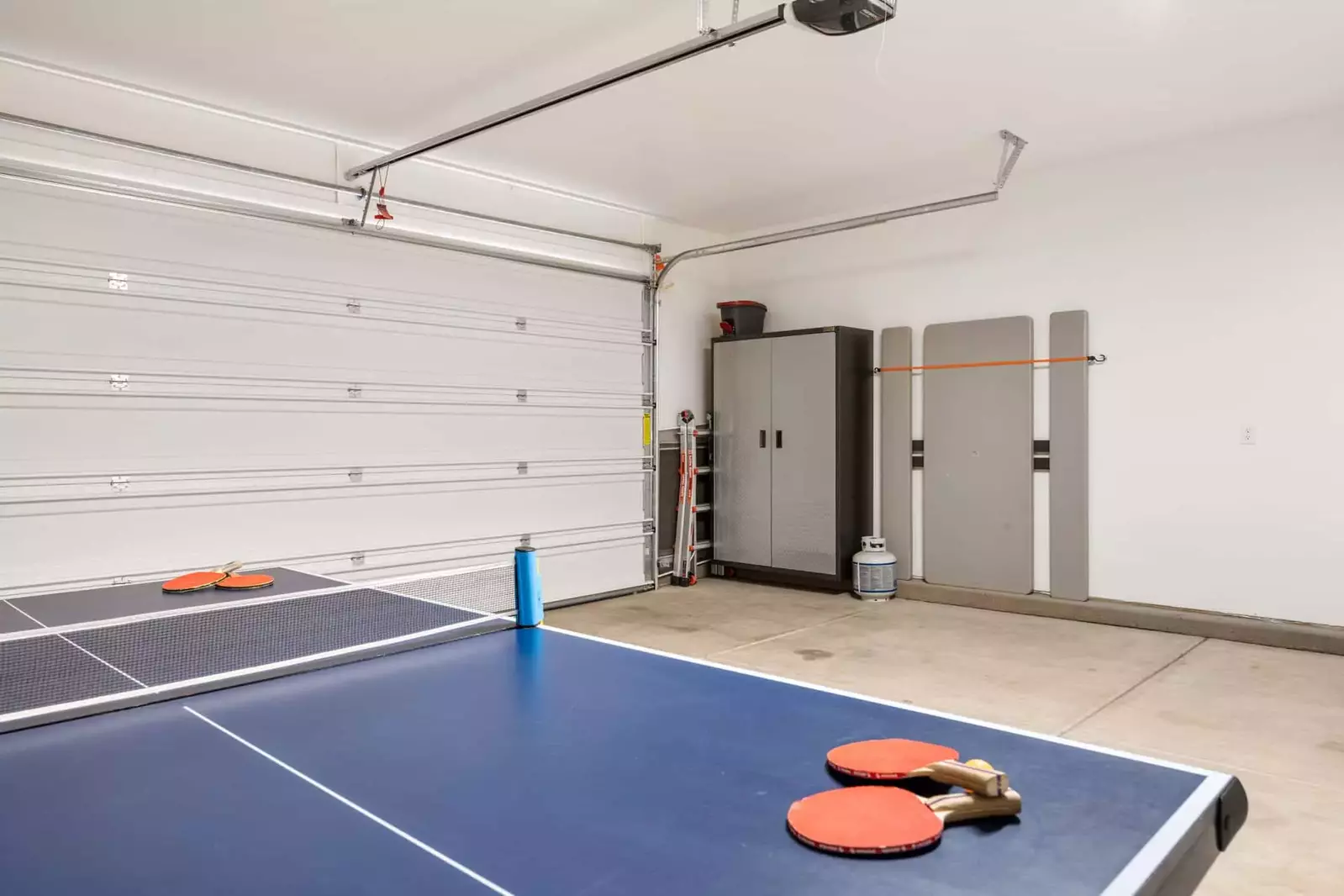 Ping Pong Table and Garage