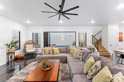 Living Room and Private Pool