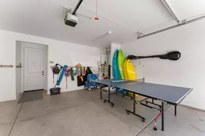 Garage, Ping Pong, Water Vessels