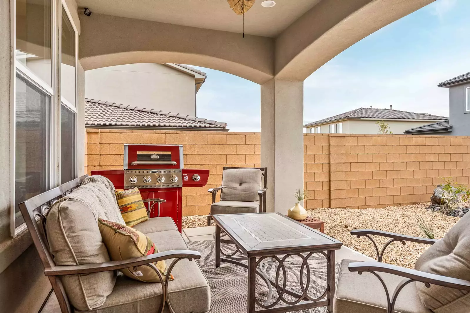 Backyard Patio and Grill