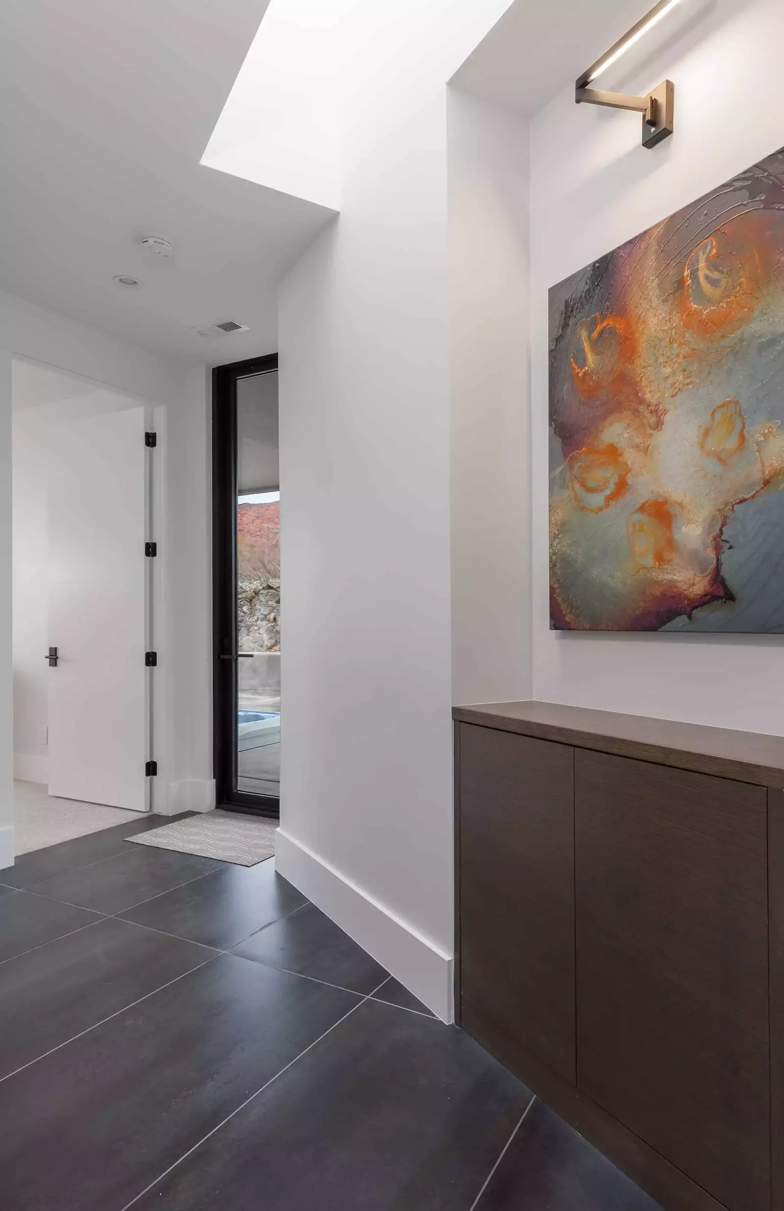 Rear Entryway