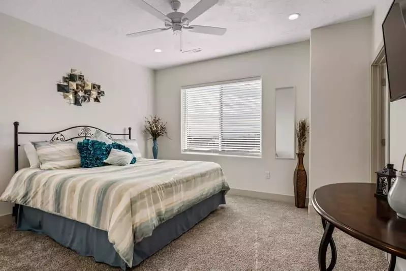 King Bedroom with Attached Bath