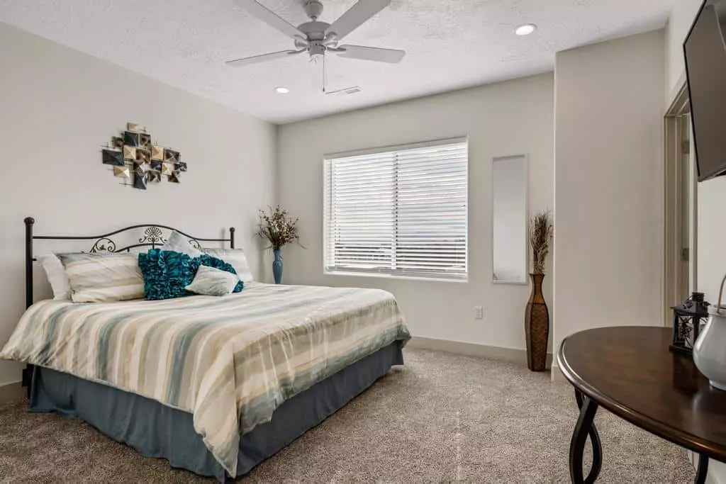 King Bedroom with Attached Bath