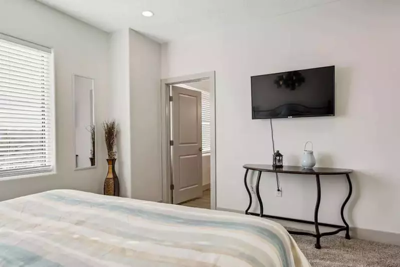 King Bedroom with Attached Bath