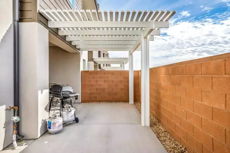 Back Patio Pergola