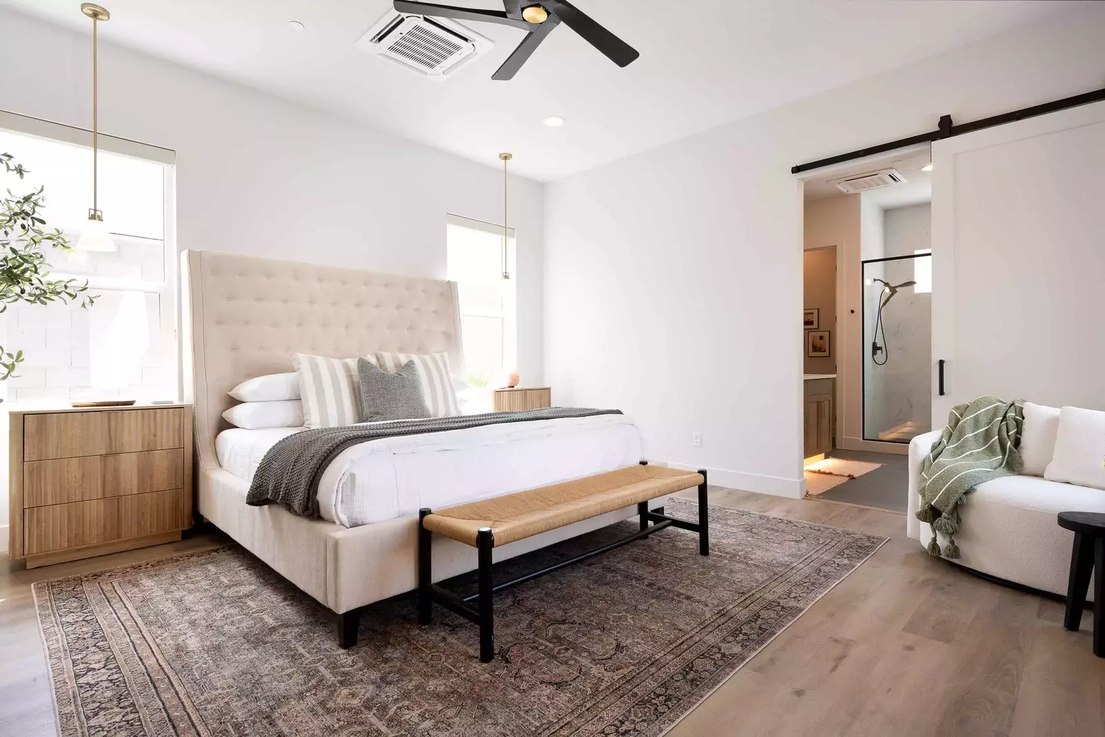 King Bedroom with Attached Bathroom