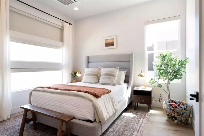 Queen Bedroom with Attached Bathroom