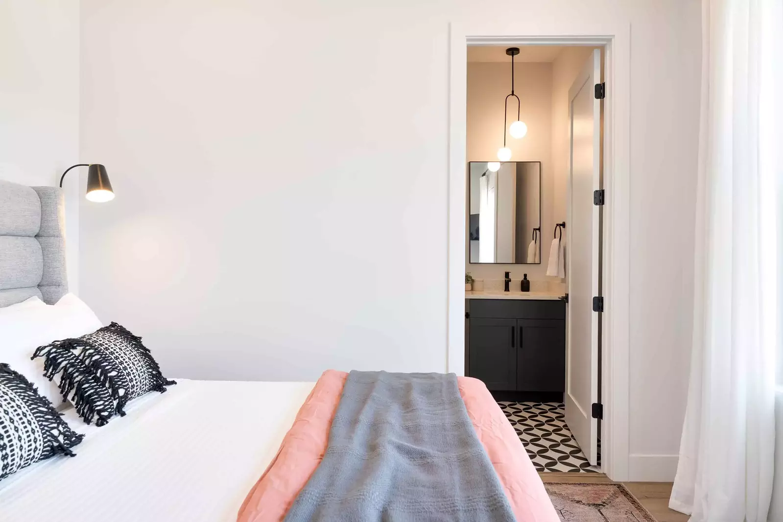 Queen Bedroom with Attached Bathroom
