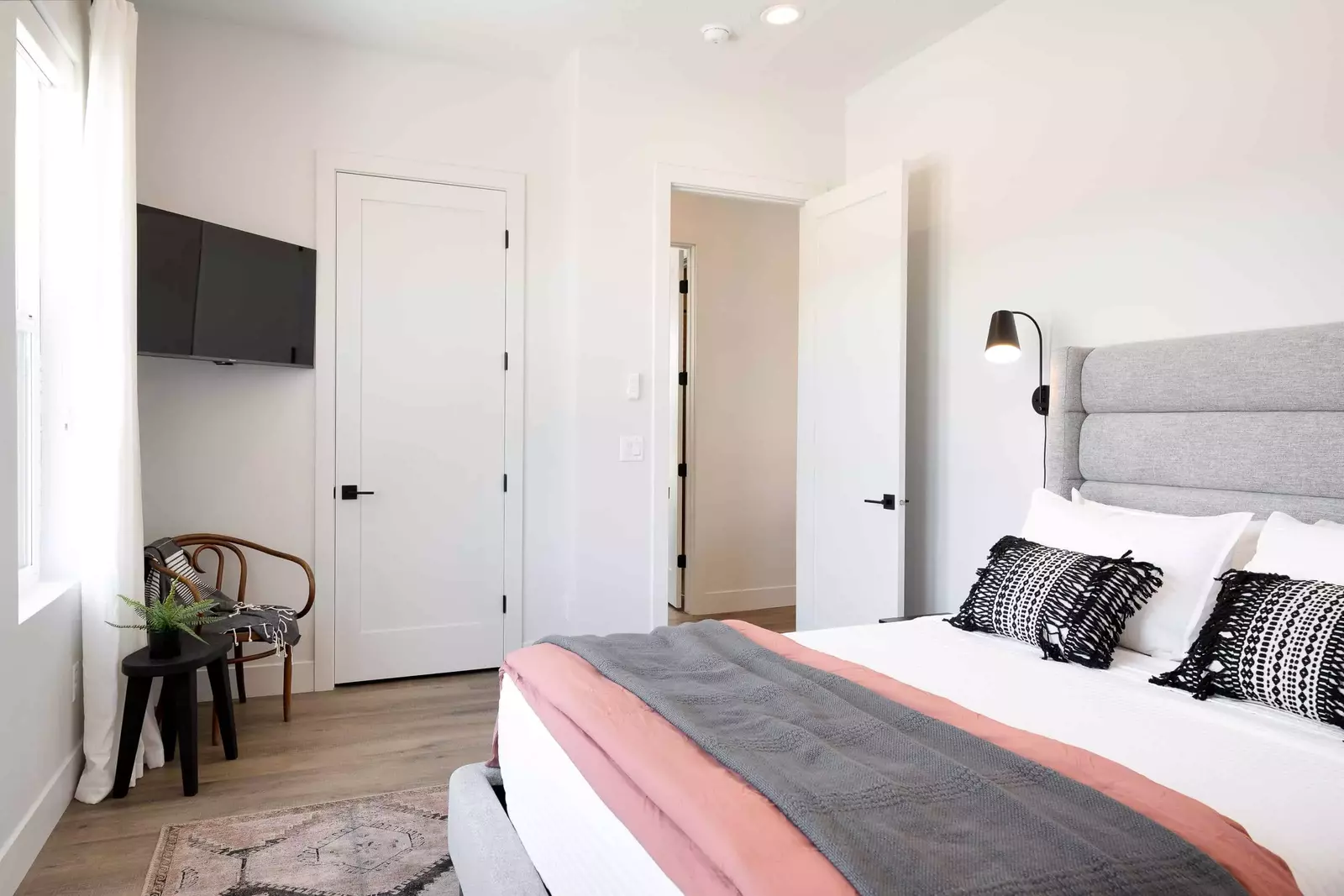 Queen Bedroom with Attached Bathroom