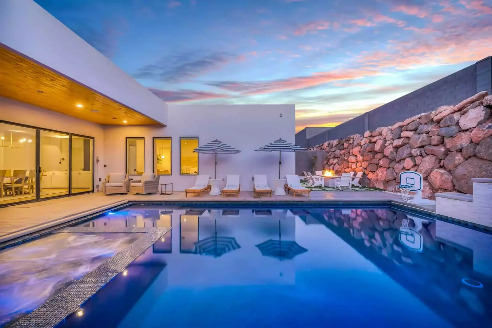 Private Pool and Hot Tub