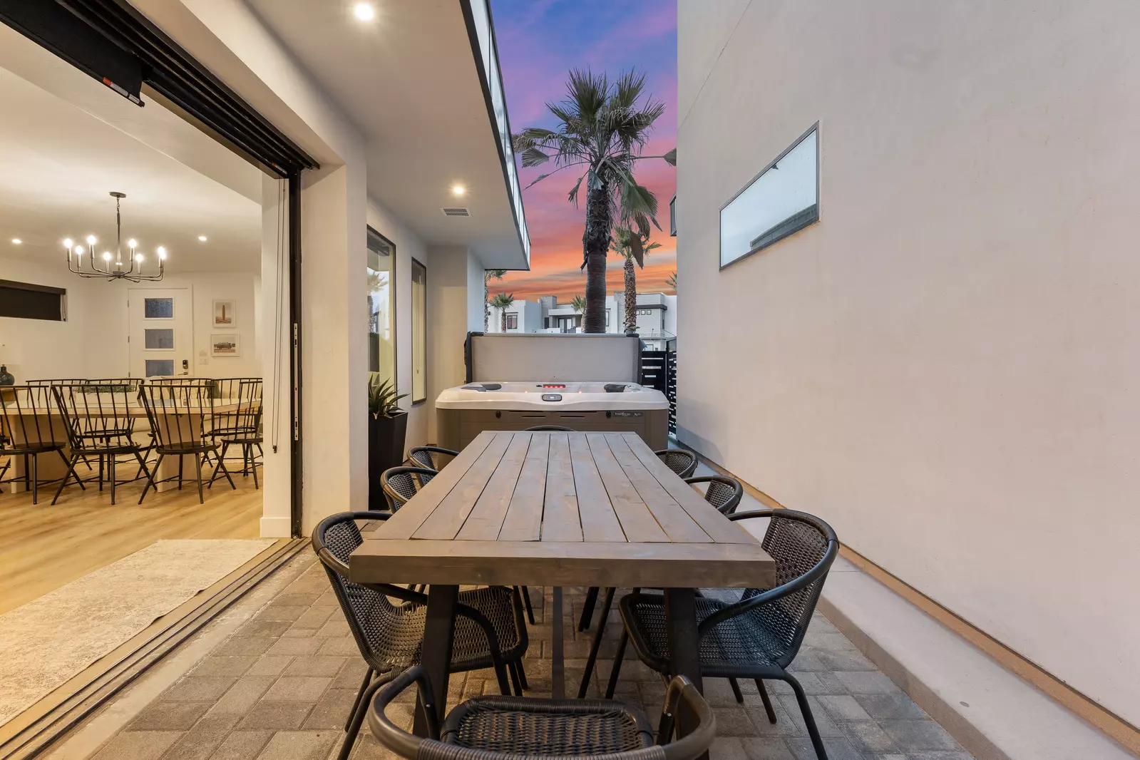 Private Outdoor Patio and Hot Tub