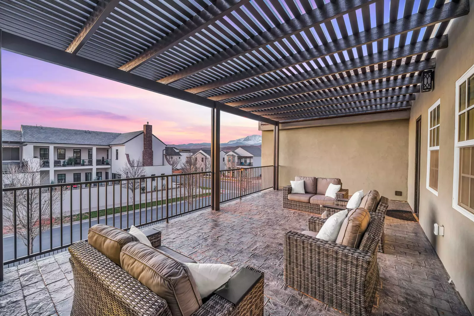 Large Private Balcony