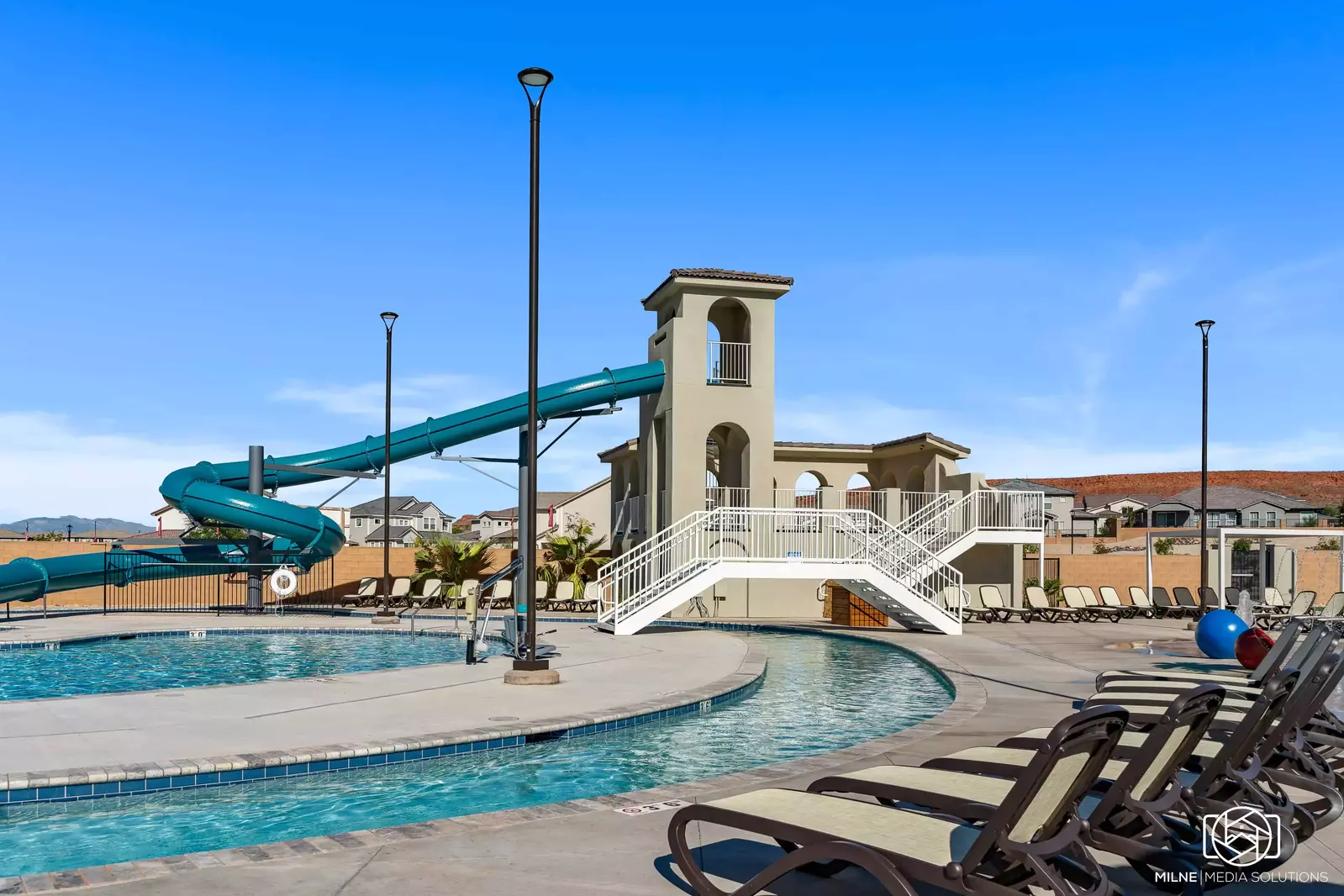 Community Waterpark, Slide, Lazy River, Splash Pad