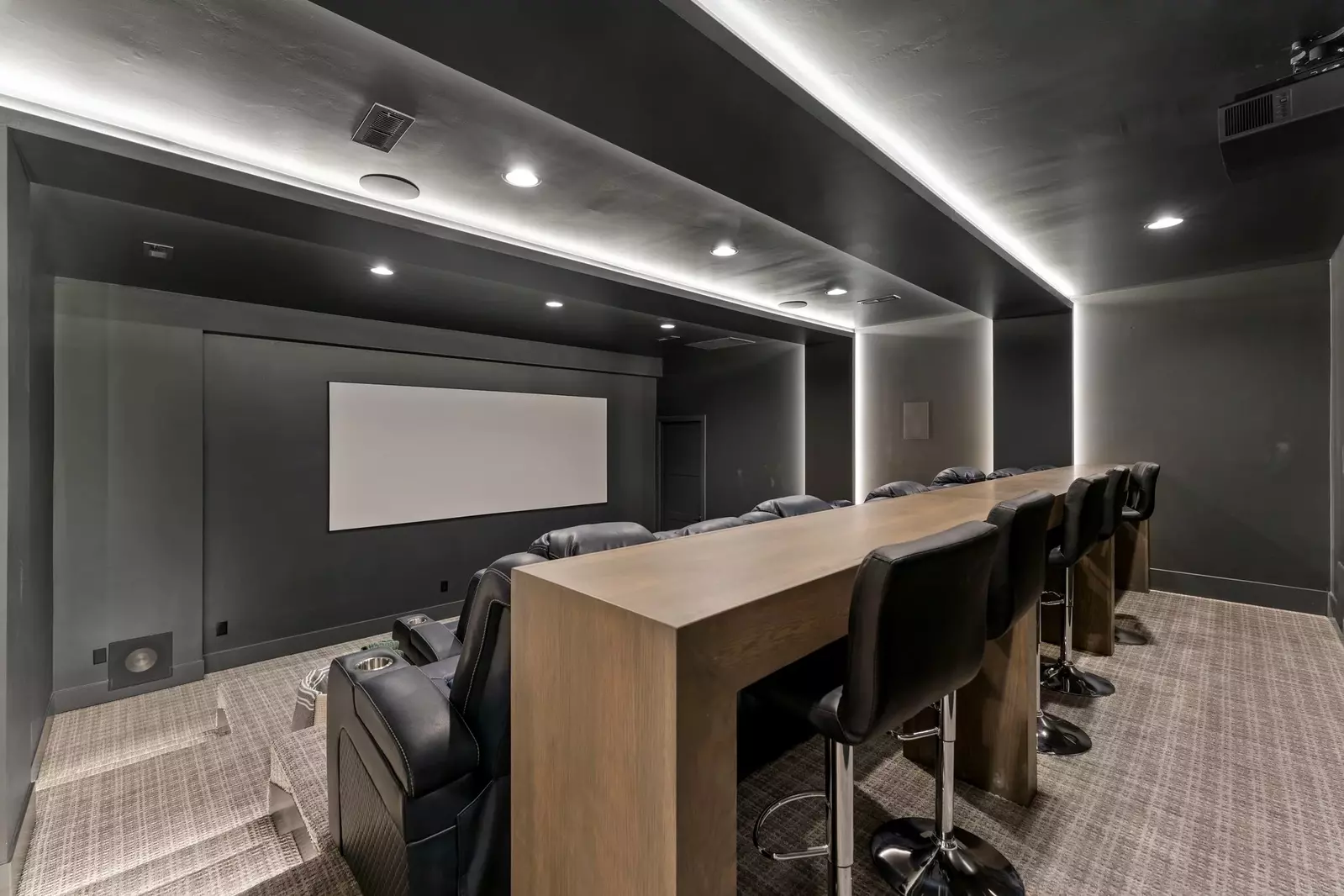 Home Theater / Bar Seating