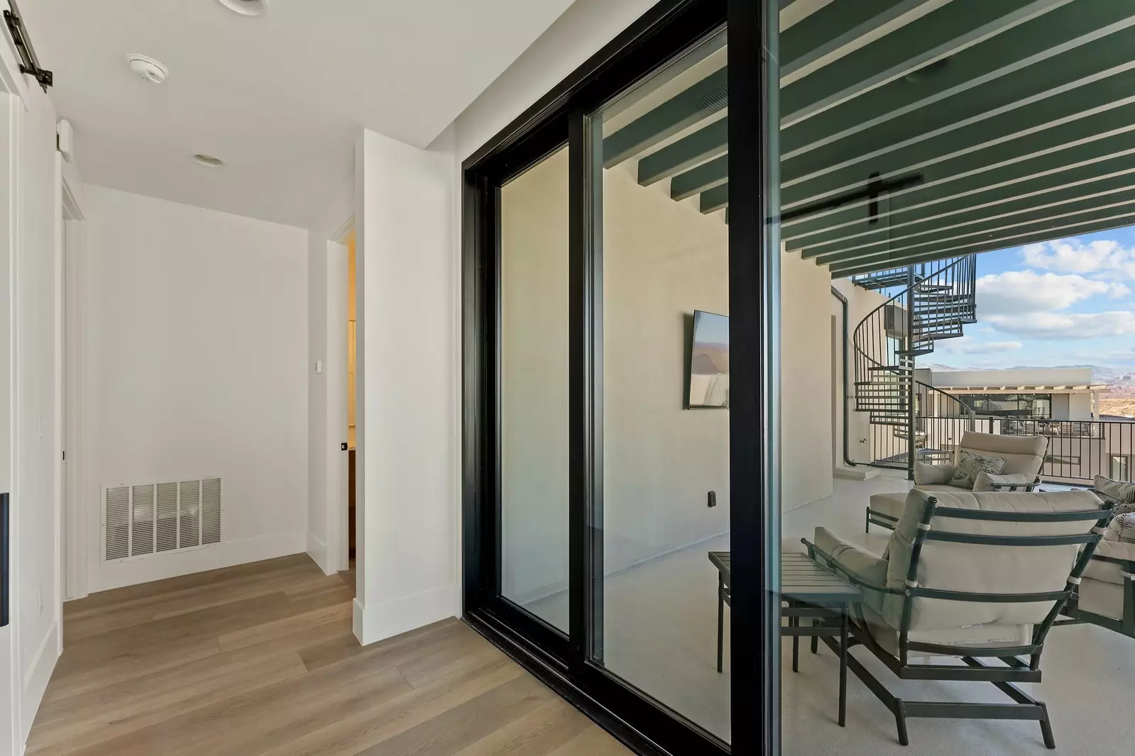 Floor to Ceiling Glass Doors