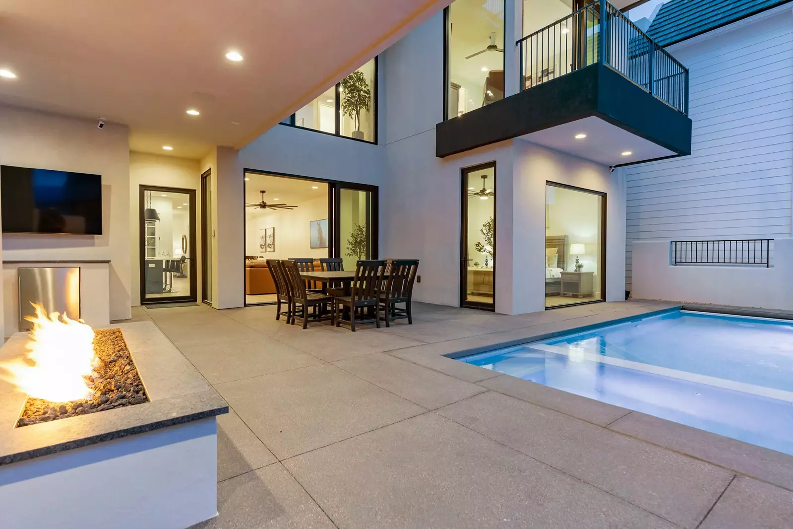 Patio Table by the Pool