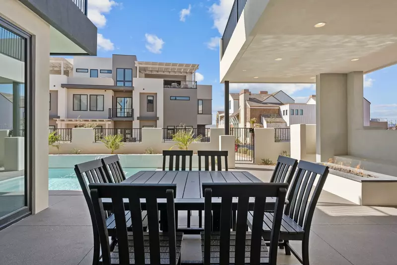 Patio Seating by the Pool