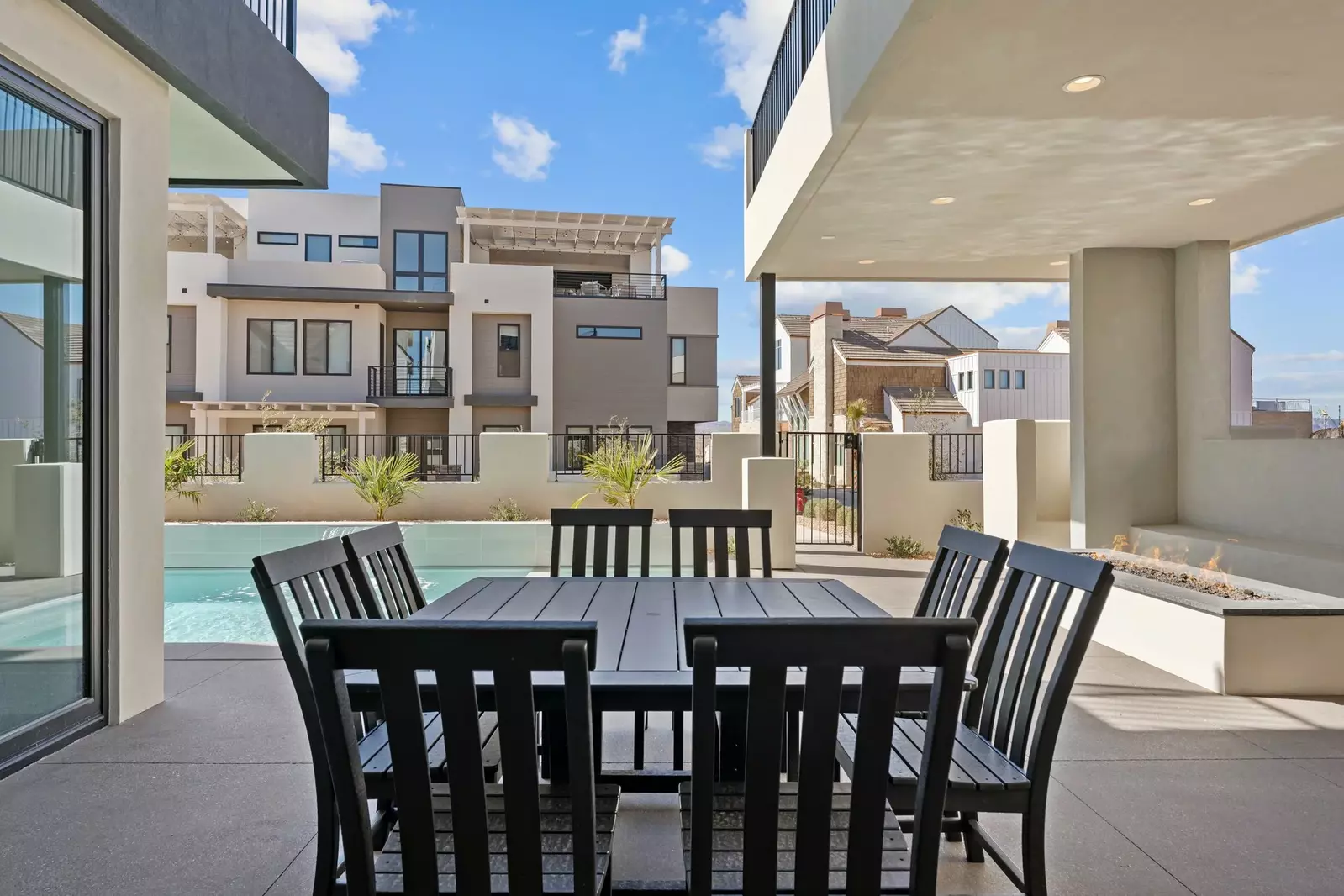 Patio Seating by the Pool