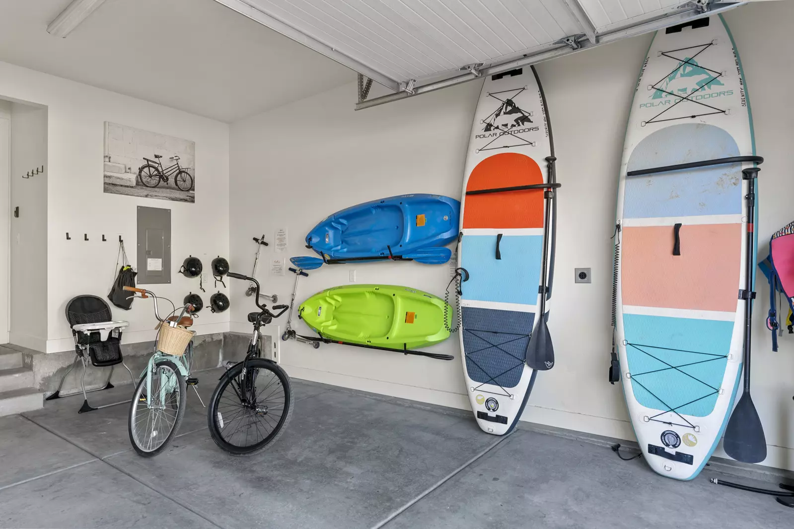 Beach Cruisers, Kayaks and Paddleboards