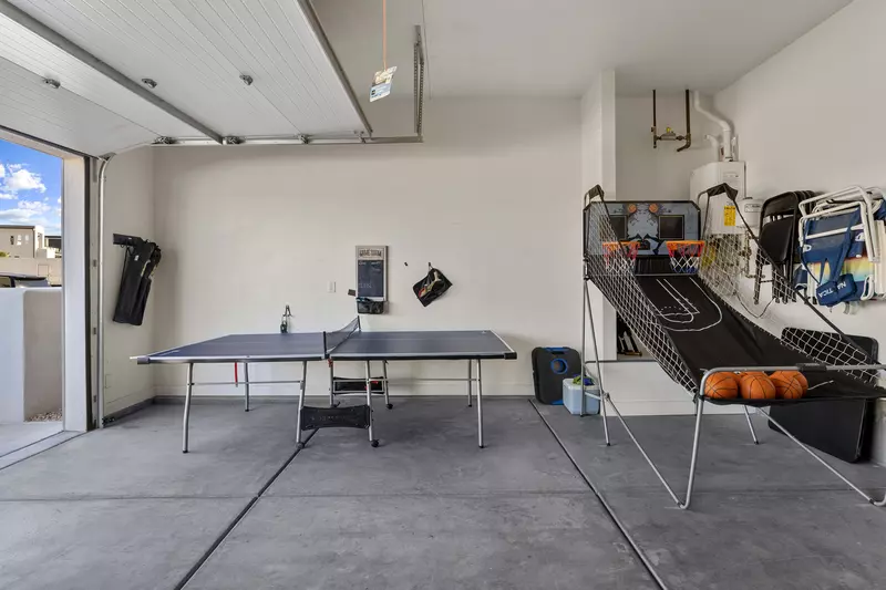 Ping Pong Table and Basketball Shooter Game