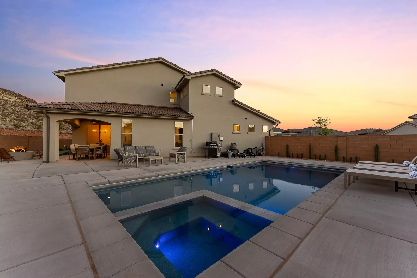 Private Pool and Hot Tub