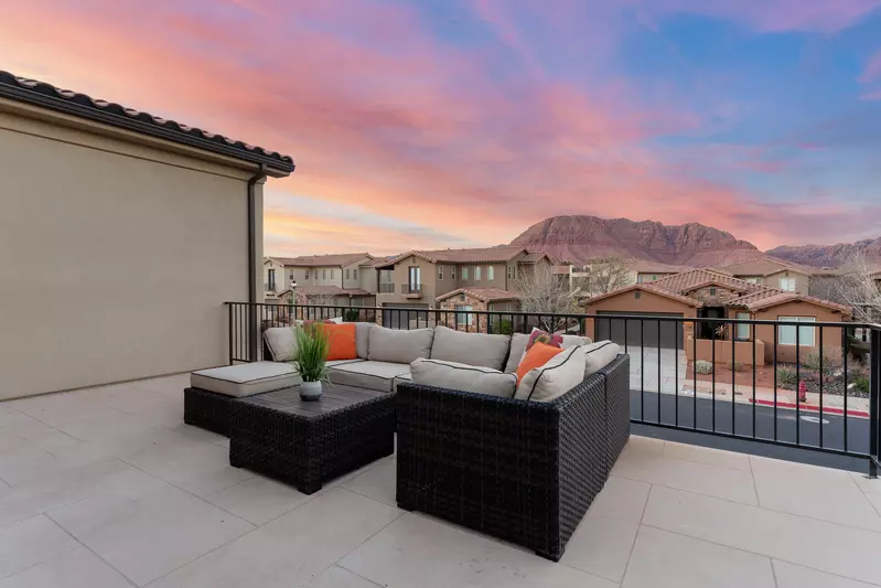 Upper Patio Seating Area