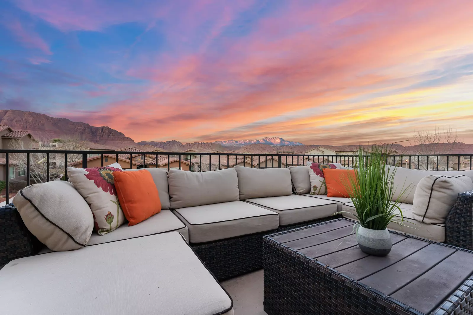 Upper Patio Seating Area