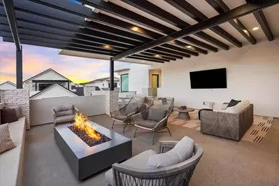 Outdoor Seating and Fire Table