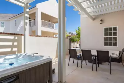 Private Hot Tub and Patio