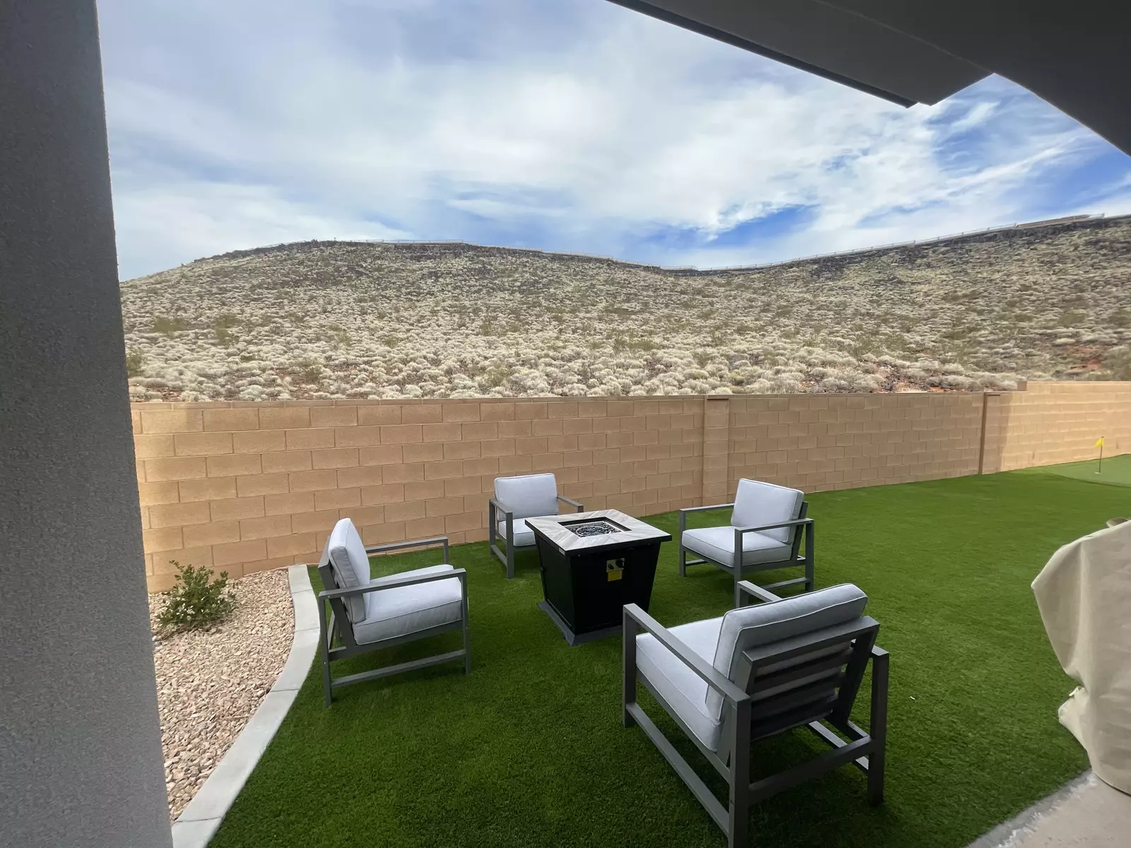 Fire Pit and Outdoor Seating