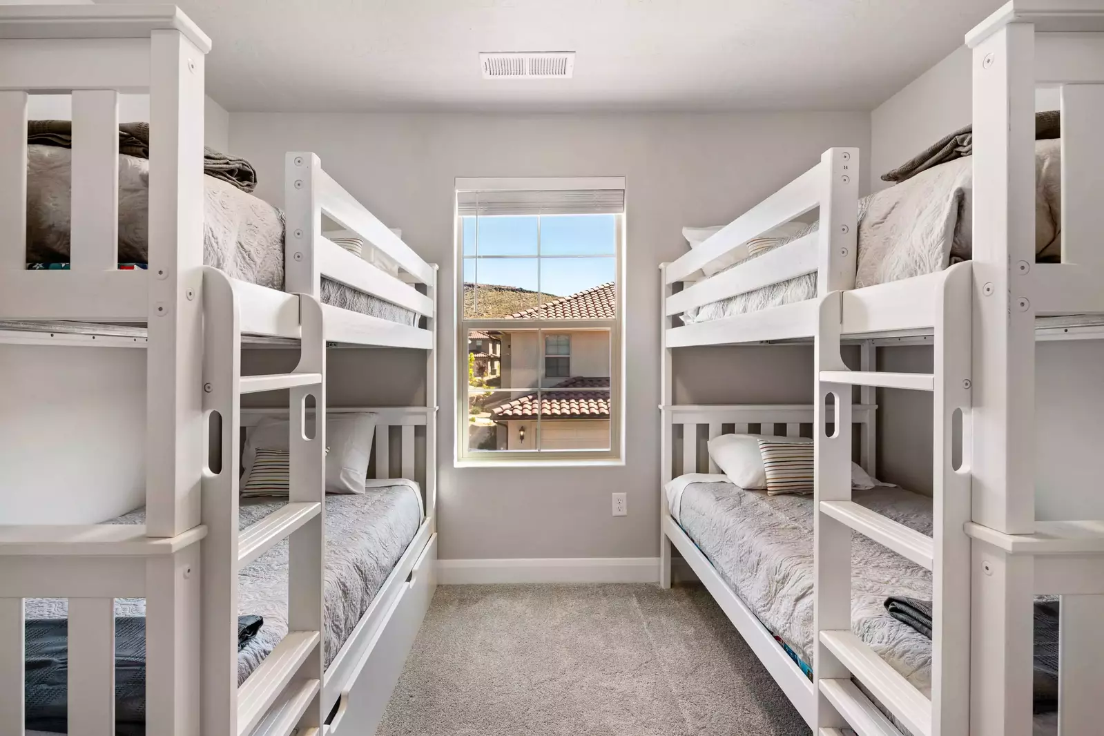 2 Twin/Twin Bunks + Twin Trundle