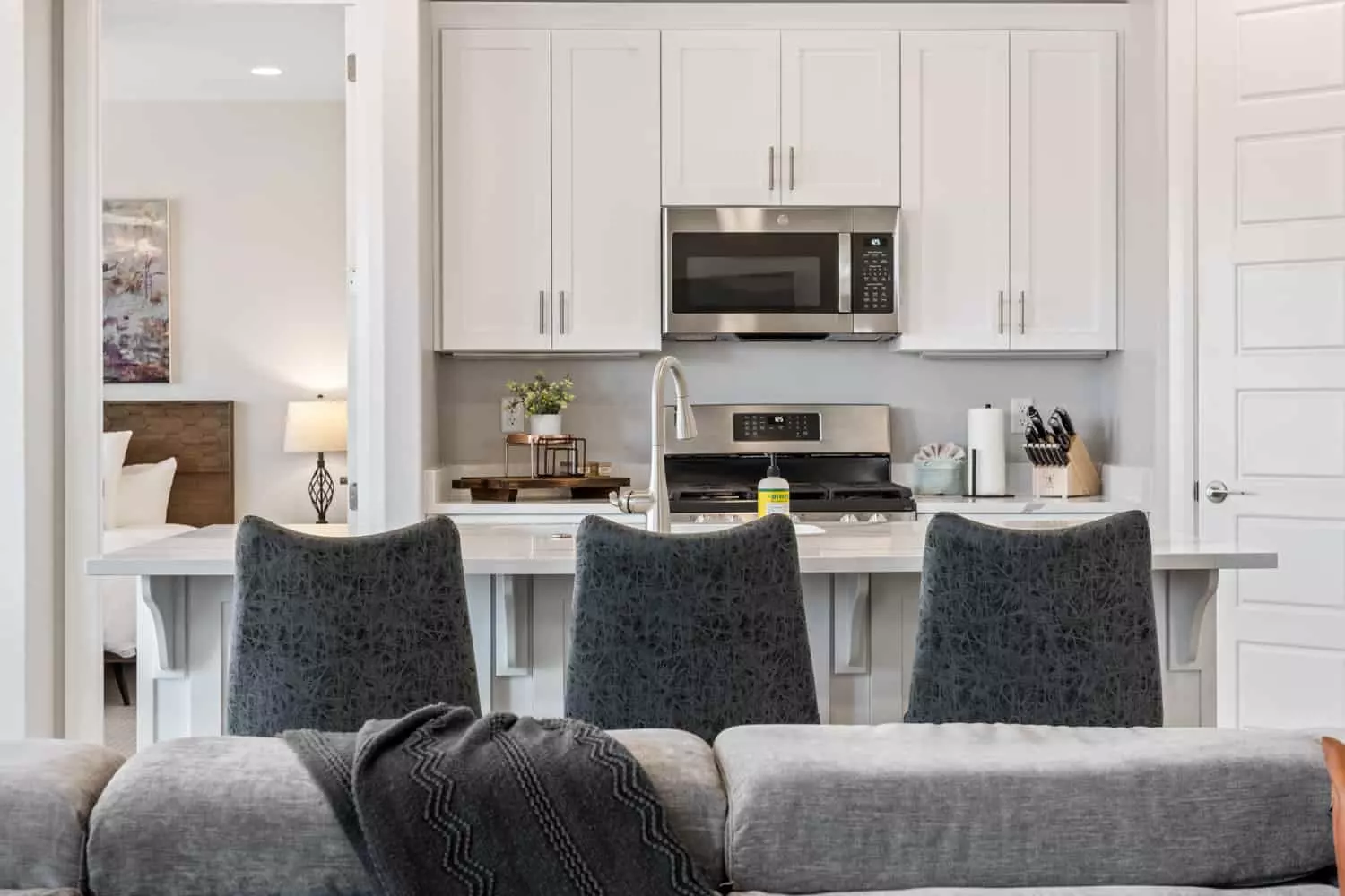 Living Room and Kitchen