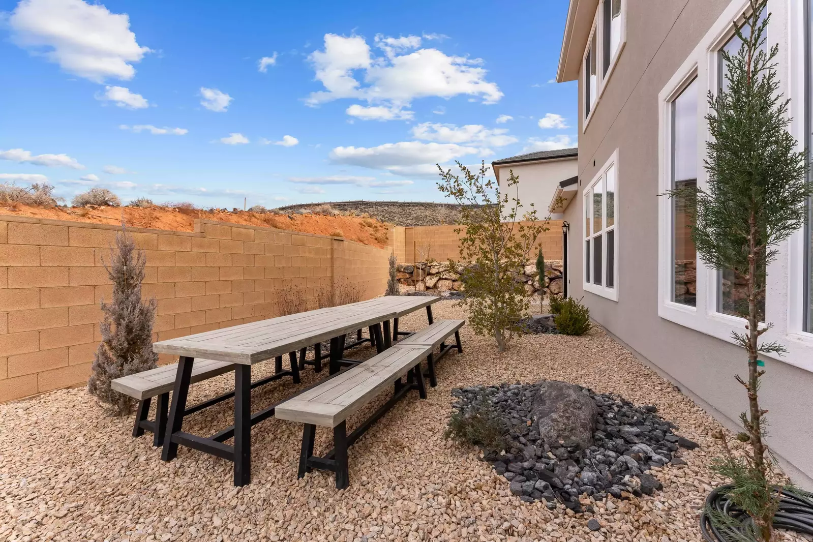Private Backyard